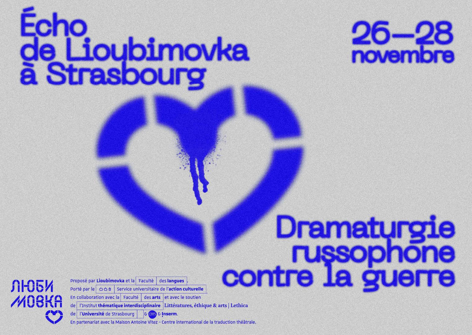 ÉCHO DE LIOUBIMOVKA À STRASBOURG